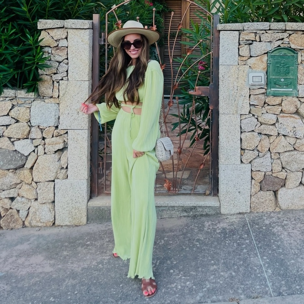 Peppermayo Lime Green 2 piece set